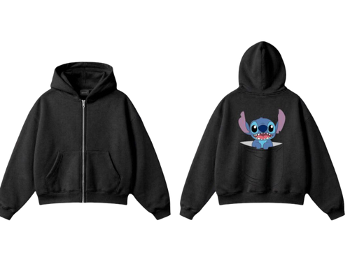 Animated Theme Premium Fleece Zipper Jacket