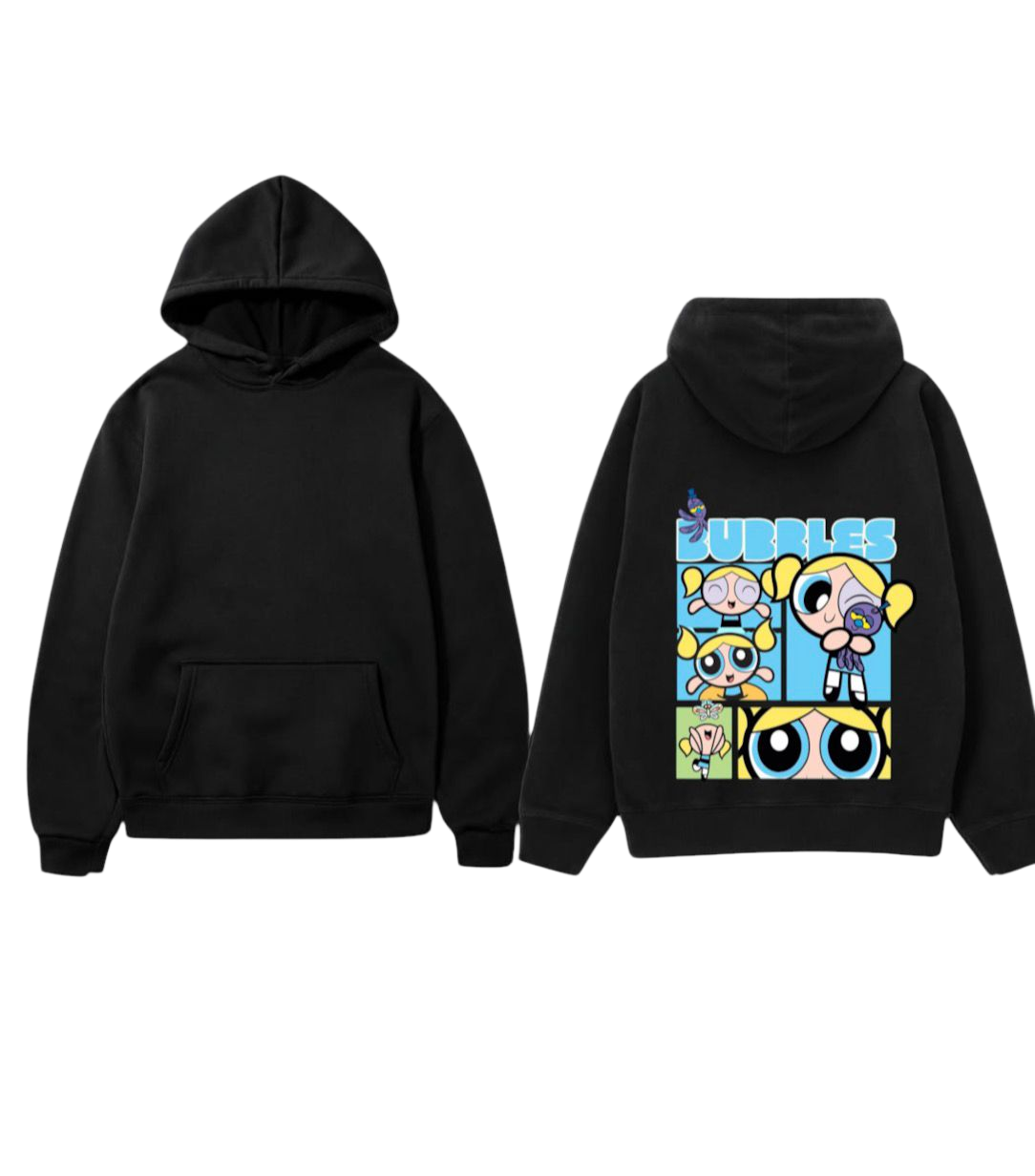 Anime Cartoon Theme Premium Fleece Hoodie