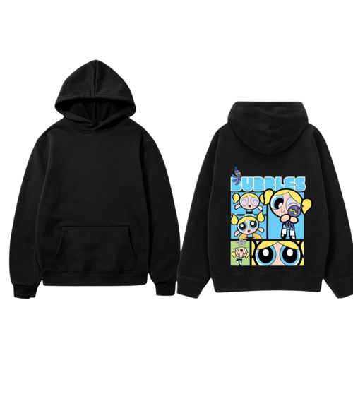 Anime Cartoon Theme Premium Fleece Hoodie