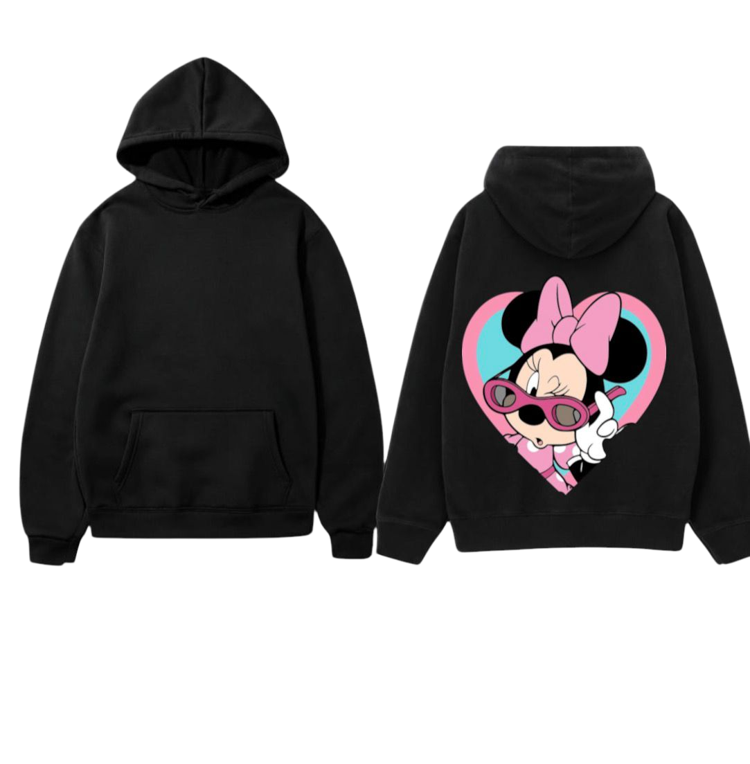 Cartoon Character Premium Fleece Hoodie