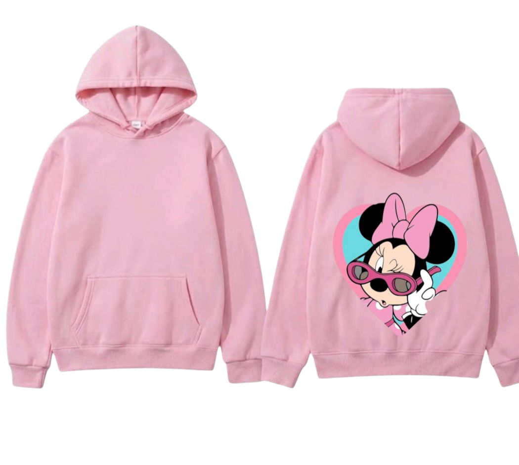 Cartoon Character Premium Fleece Hoodie