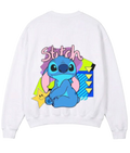 Cartoon Print Premium Fleece Sweater
