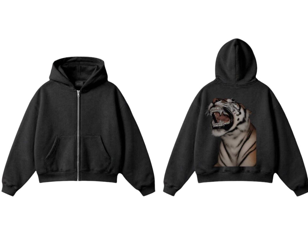 Wild Cat Premium Fleece Zipper Jacket