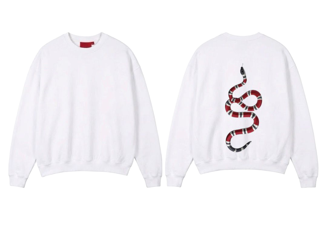 Snake Theme Premium Fleece Sweater