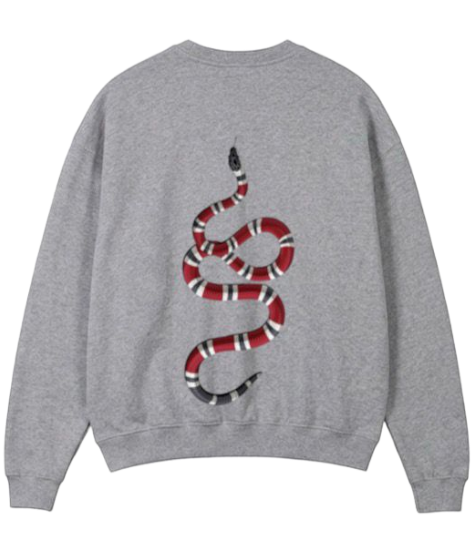 Snake Theme Premium Fleece Sweater