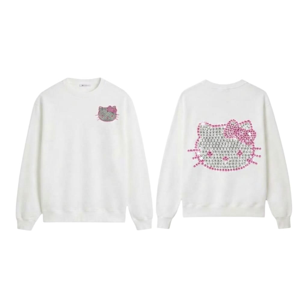 Cartoon Custom Print Premium Fleece Sweater