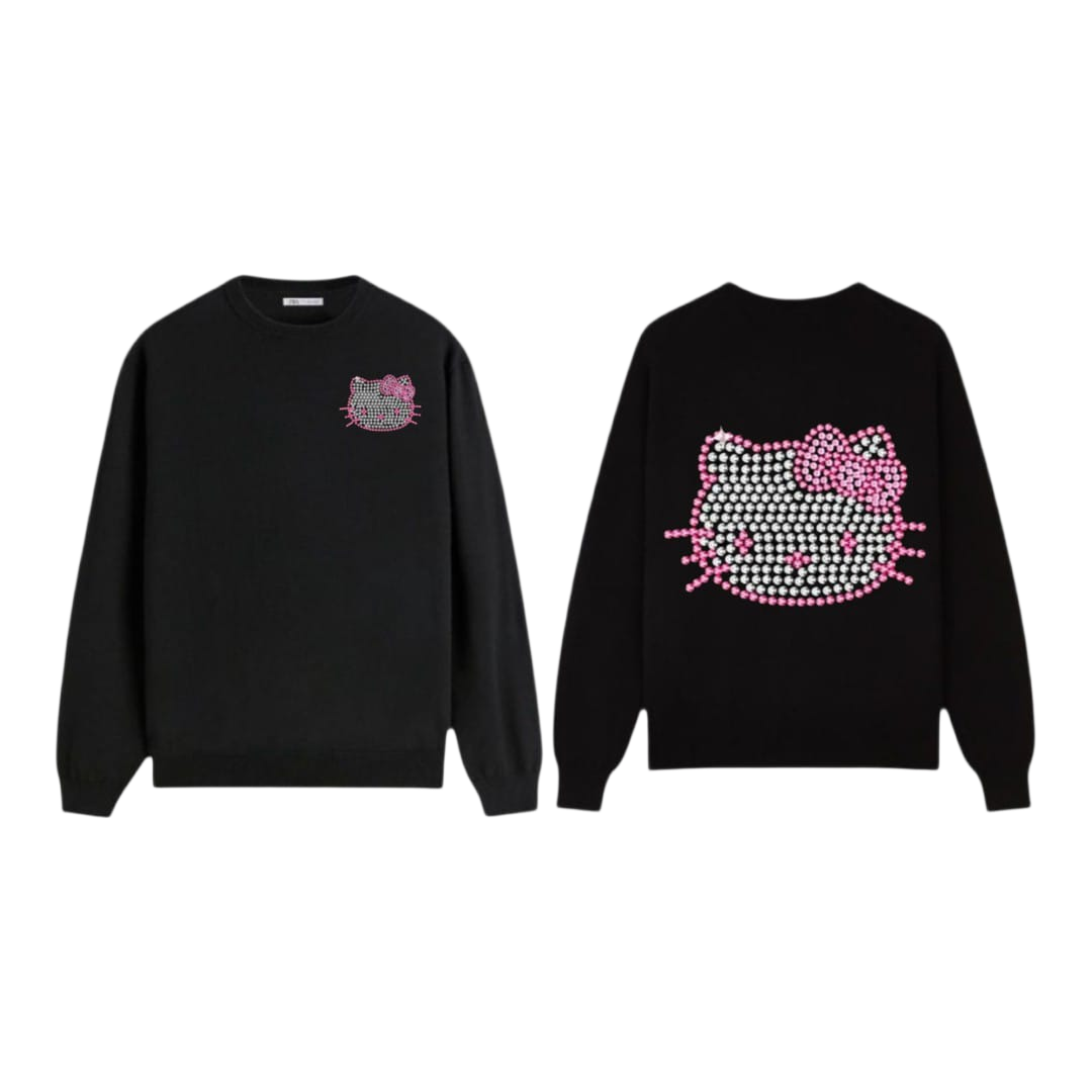 Cartoon Custom Print Premium Fleece Sweater