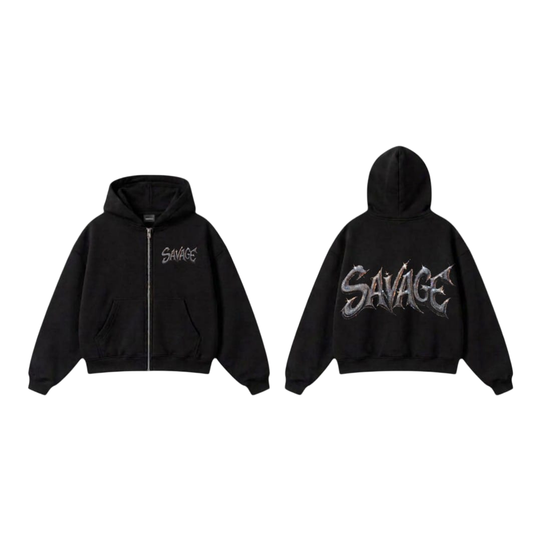 Savage Premium Fleece Zipper Jacket