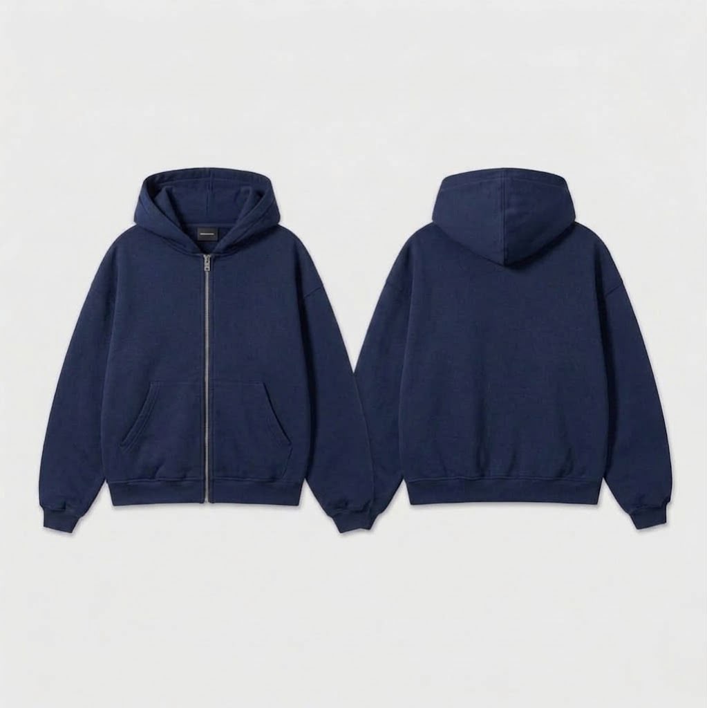 Kids Blank Zip-Up Jacket