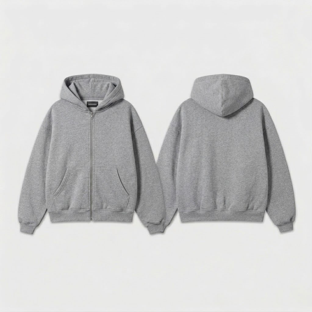 Blank Zip-Up Jacket