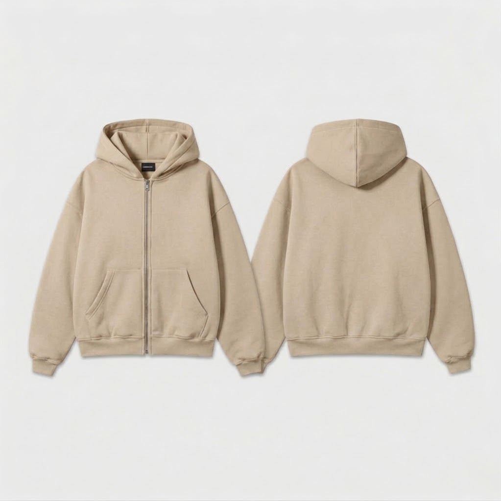 Blank Zip-Up Jacket