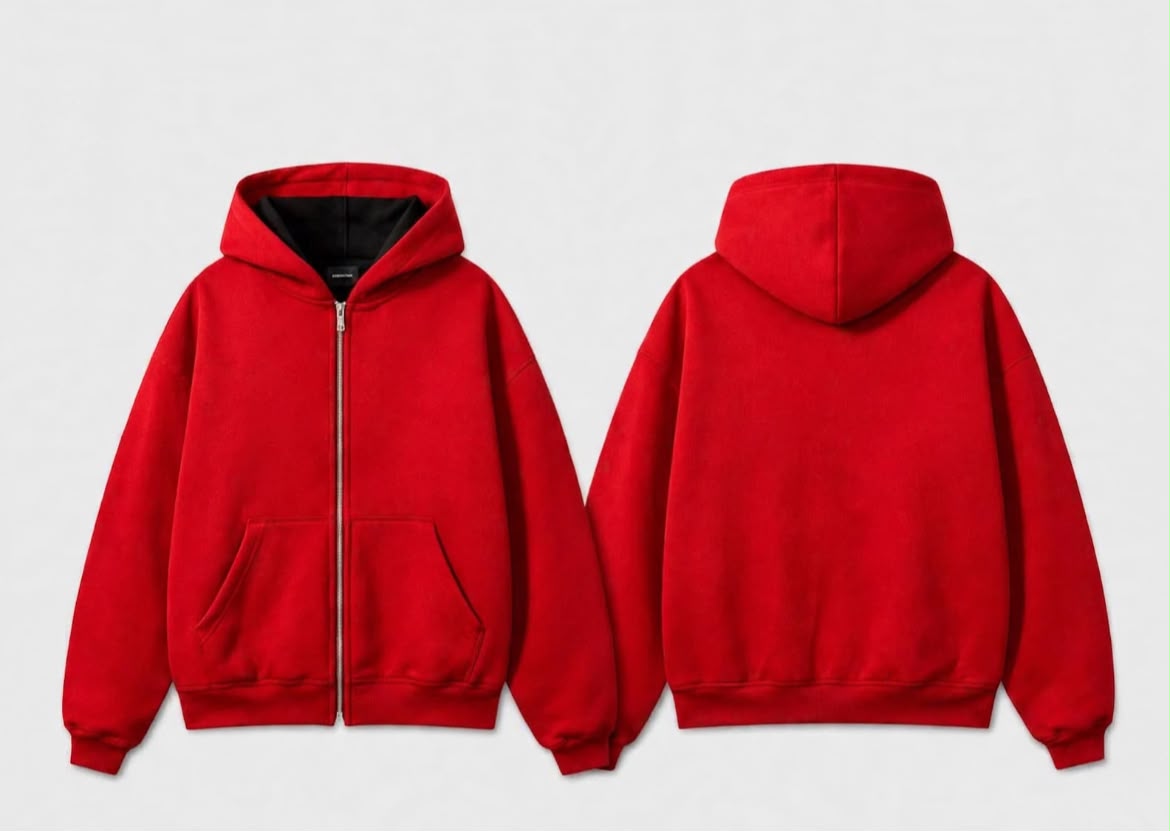 Blank Zip-Up Jacket