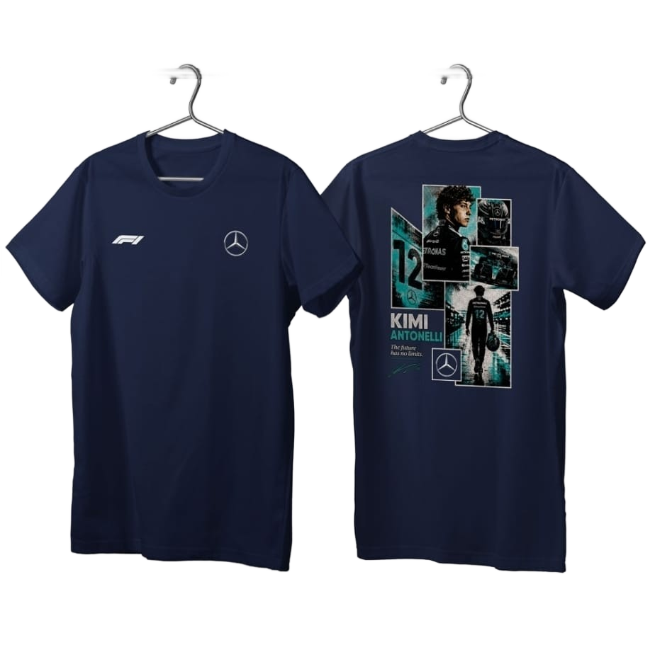 Inspo Kimi Antonelli Mercedes F1 T-Shirt
