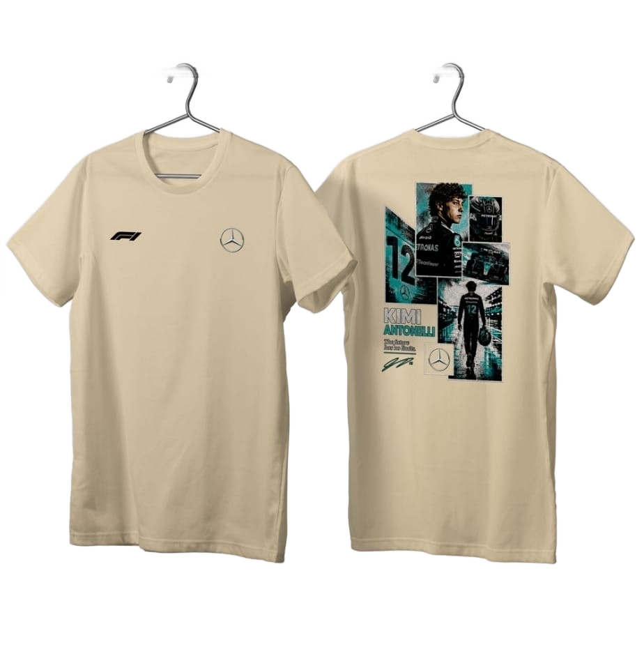 Inspo Kimi Antonelli Mercedes F1 T-Shirt