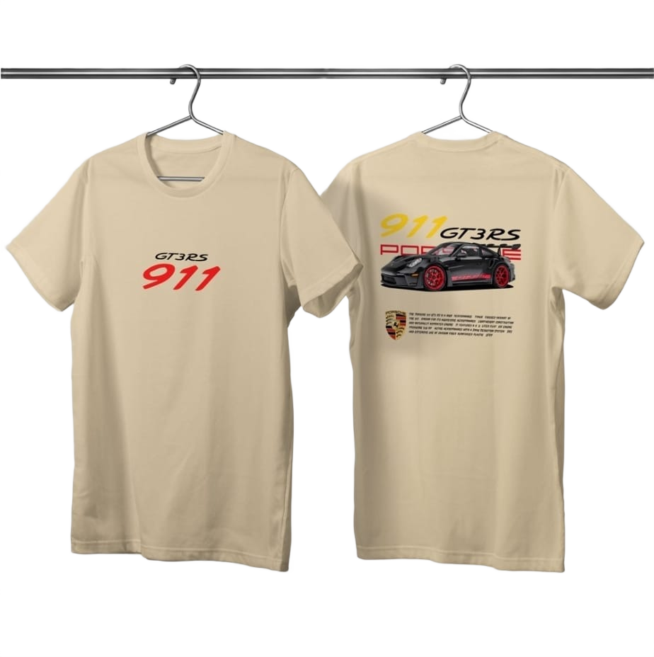 Porsche 911 GT3RS T-Shirt - White