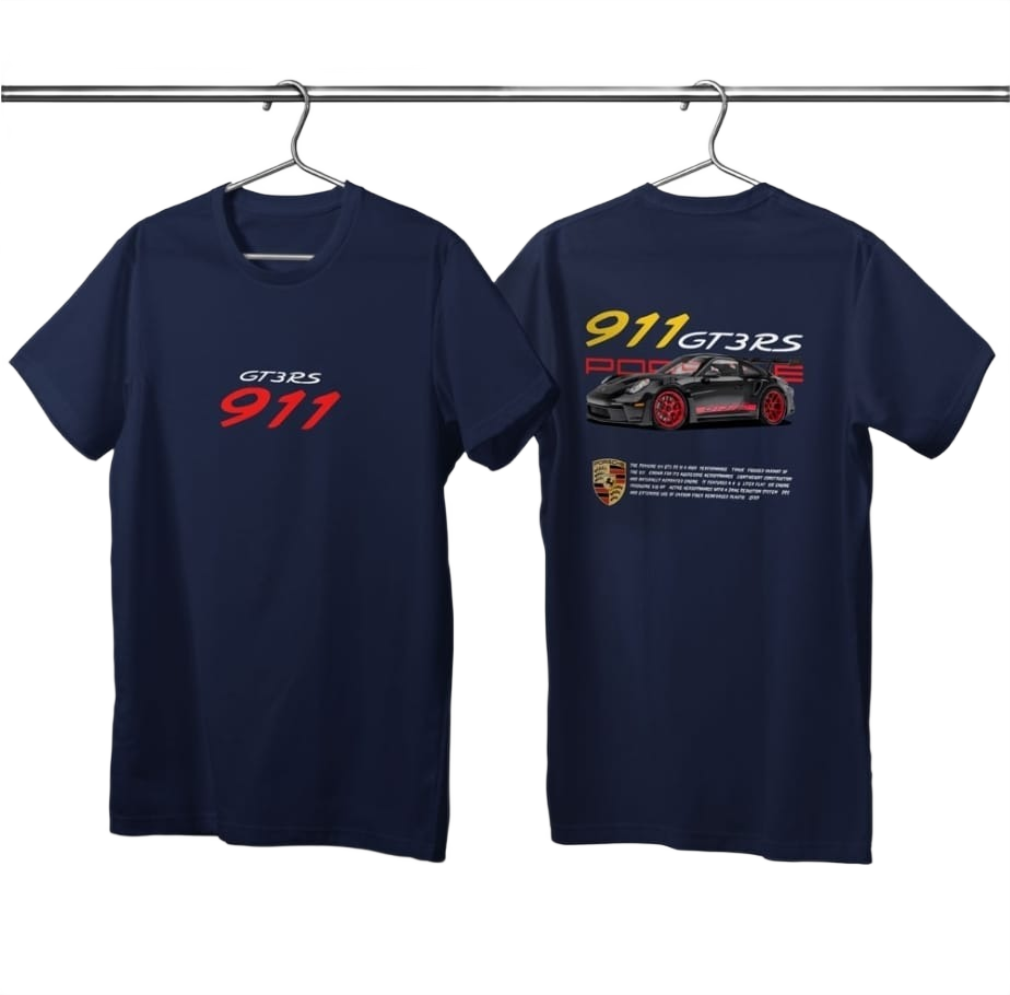 Porsche 911 GT3RS T-Shirt - Black