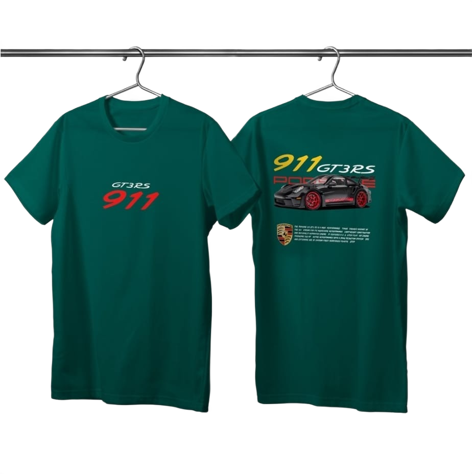 Porsche 911 GT3RS T-Shirt - Navy