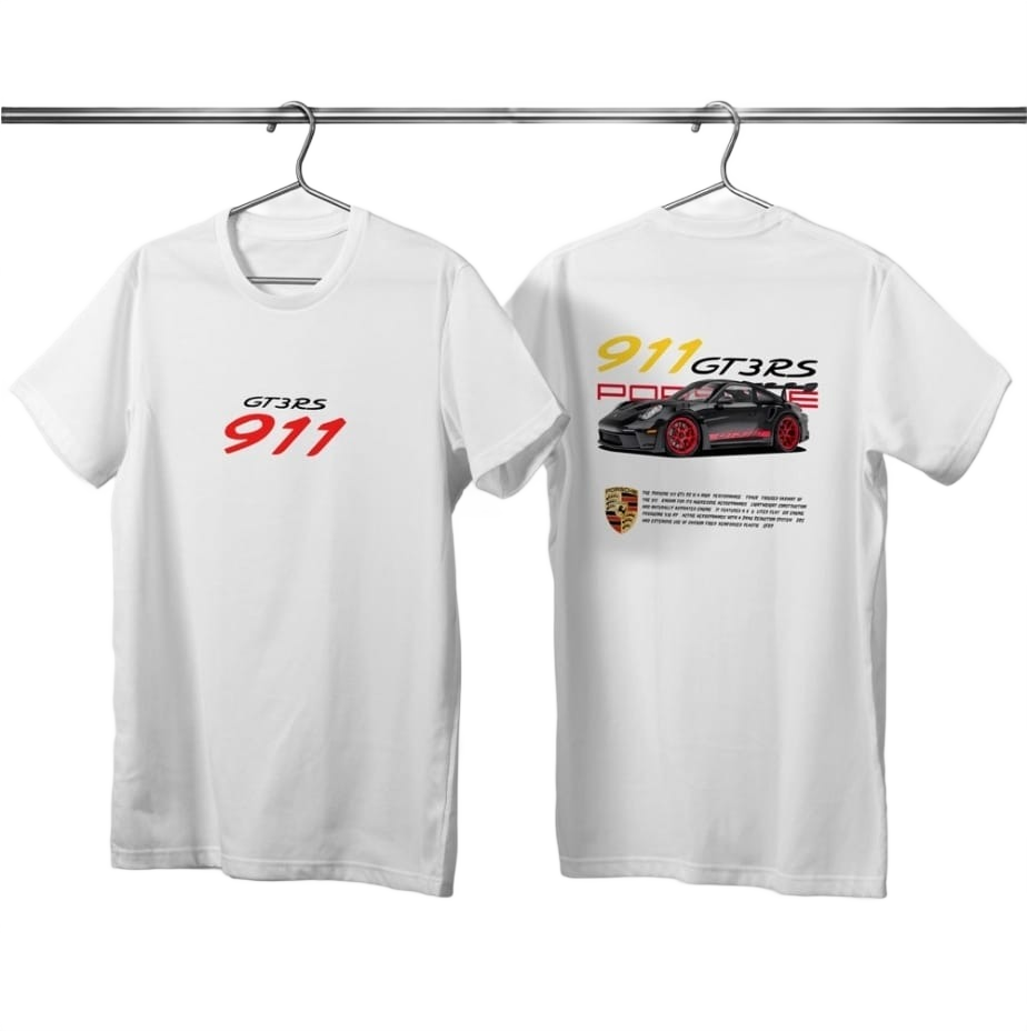 Porsche 911 GT3RS T-Shirt - Blue