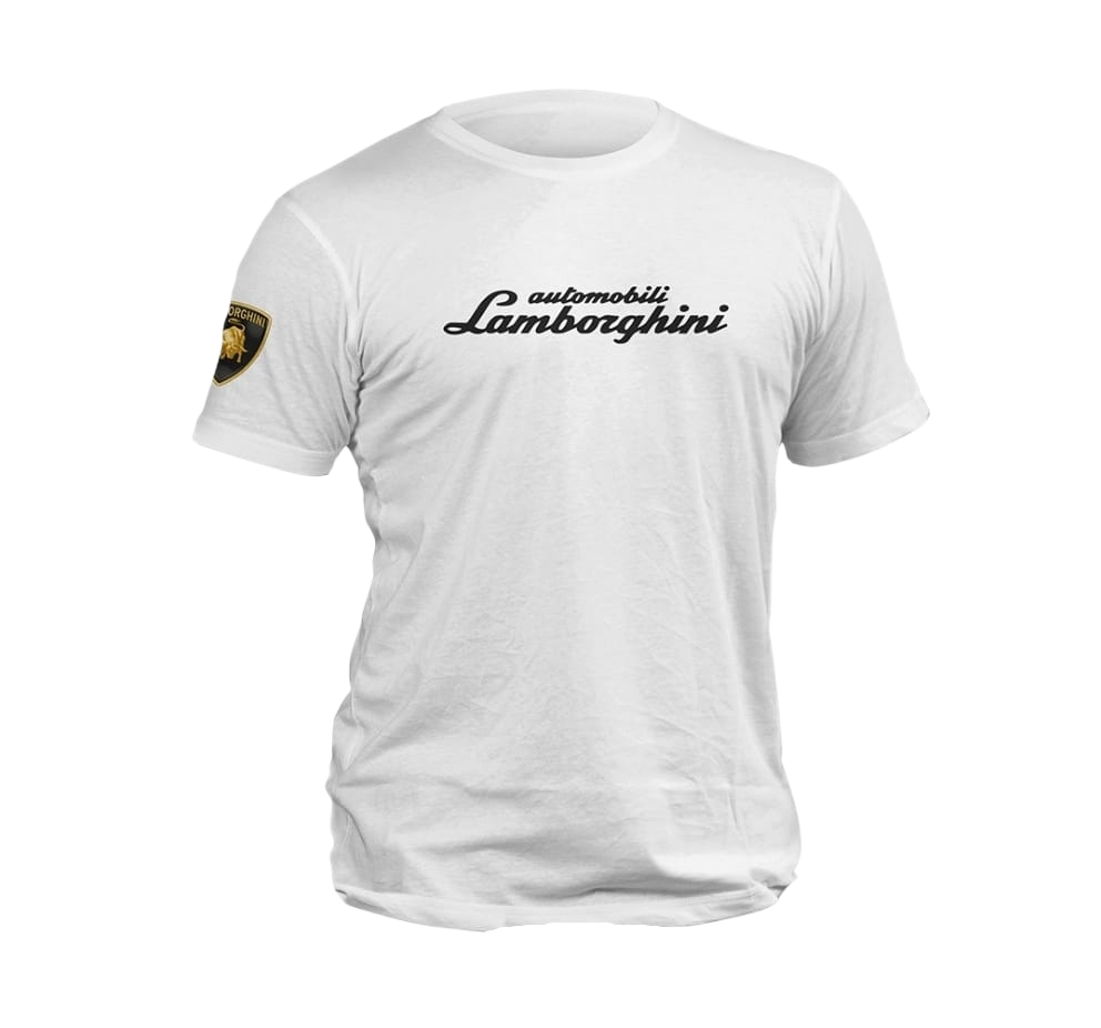 Automobili Lamborghini Logo T-Shirt - White