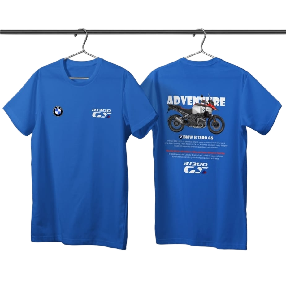 BMW R1300 GS Adventure T-Shirt - Blue