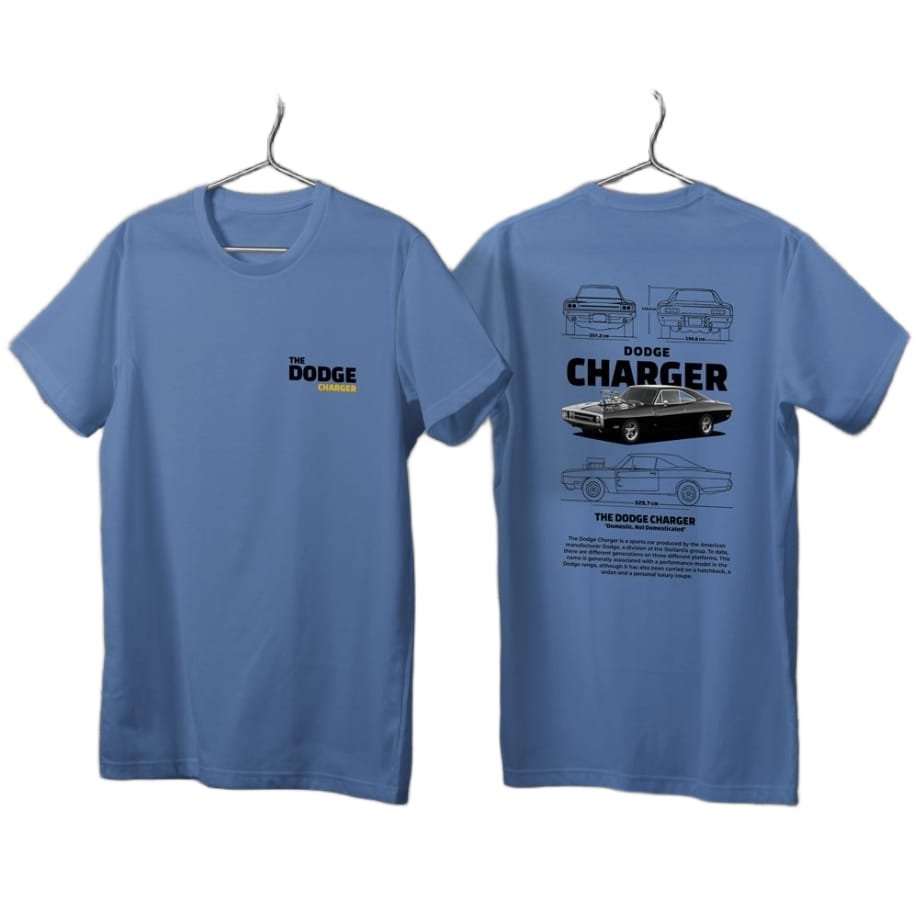Dodge Charger T-Shirt - Blue