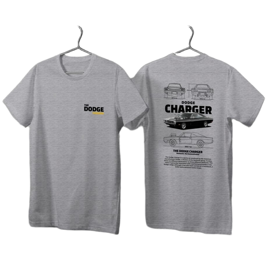 Dodge Charger T-Shirt - Black