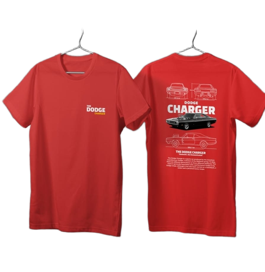Dodge Charger T-Shirt - Grey