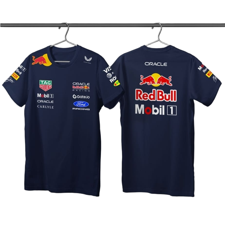 Oracle Red Bull Racing Team T-Shirt - Navy