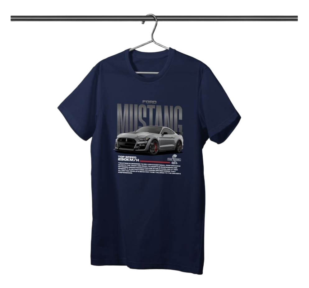 Ford Mustang Shelby GT500 T-Shirt - Orange