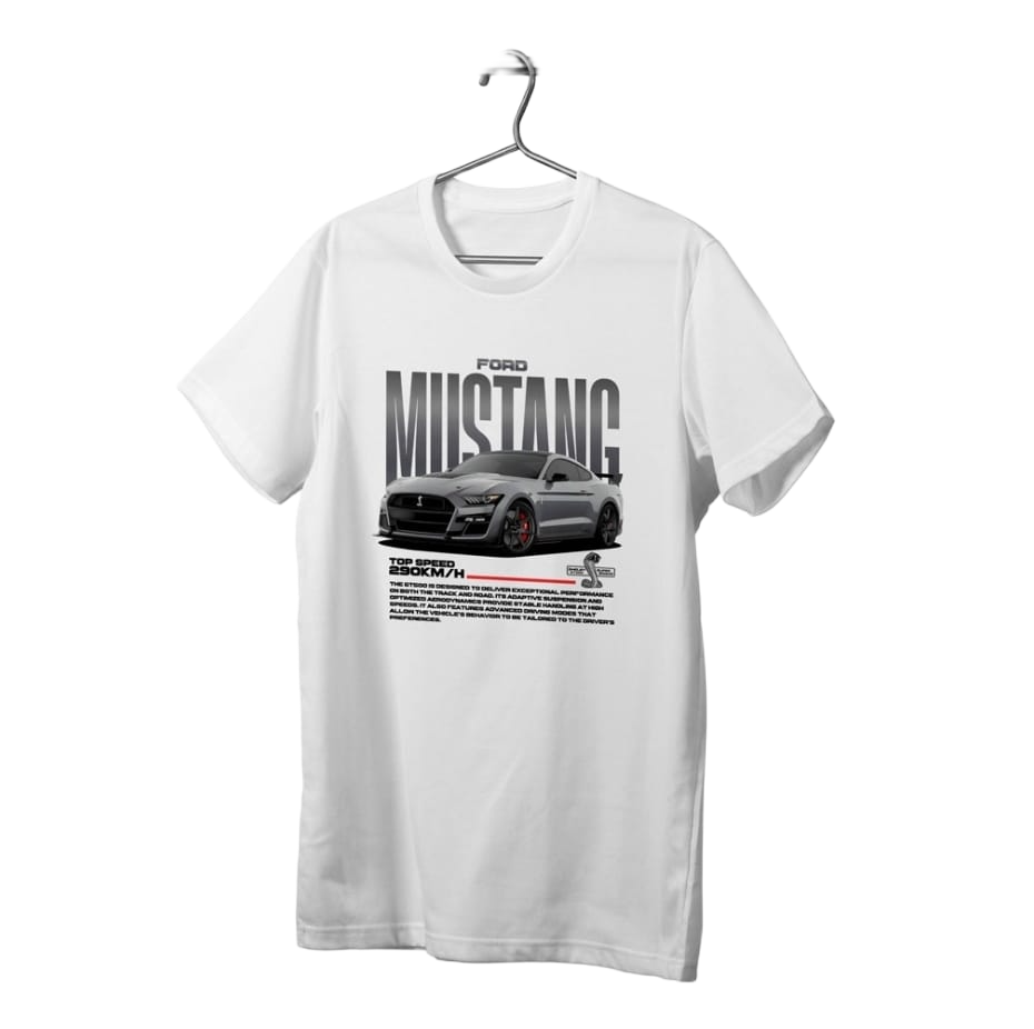 Ford Mustang Shelby GT500 T-Shirt - Blue