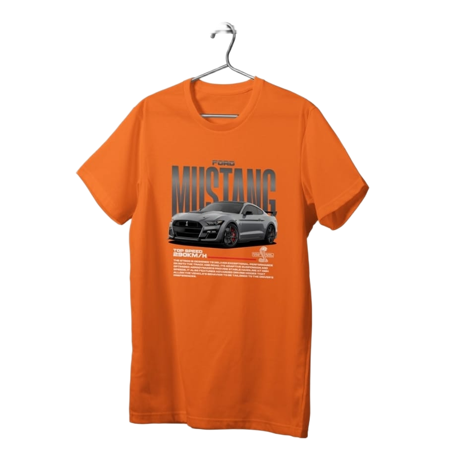 Ford Mustang Shelby GT500 T-Shirt - Black