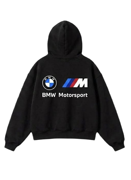BMW Motorsport Zip-Up Hoodie - White