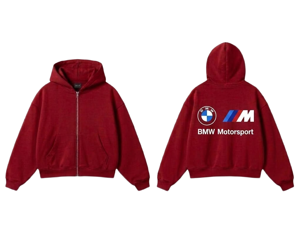 BMW Motorsport Zip-Up Hoodie - Extra
