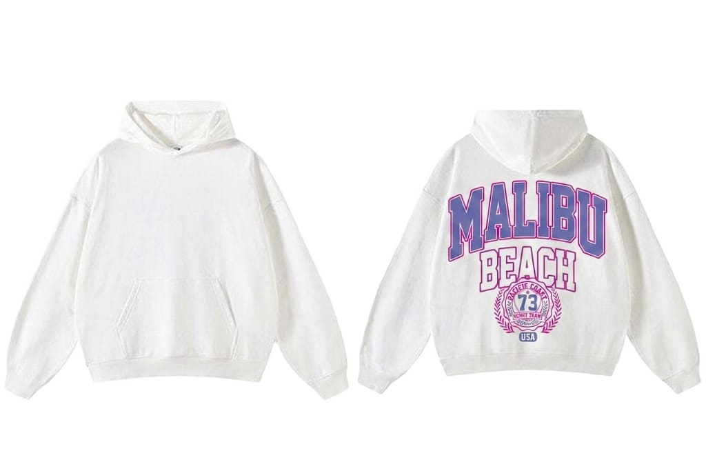 Malibu Beach 73 Hoodie - Navy