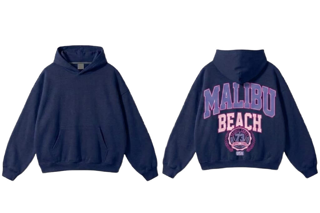 Malibu Beach 73 Hoodie - Extra 2
