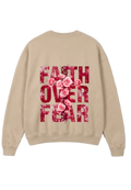 Faith Over Fear Sweatshirt - White