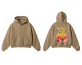 Take The Risk Zip-Up Hoodie - Beige