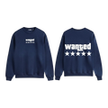 Wanted 5-Star Graphic Sweatshirt - White