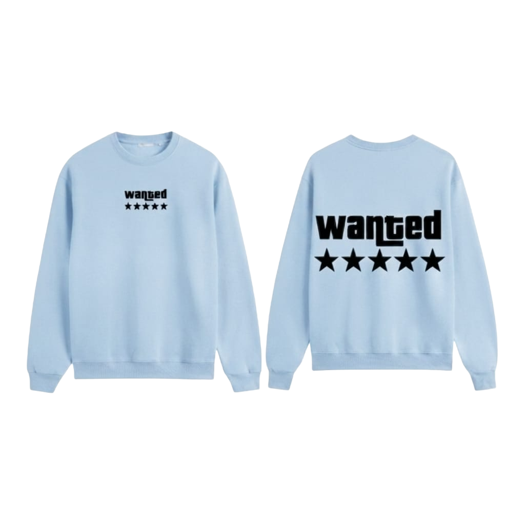 Wanted 5-Star Graphic Sweatshirt - detail 1