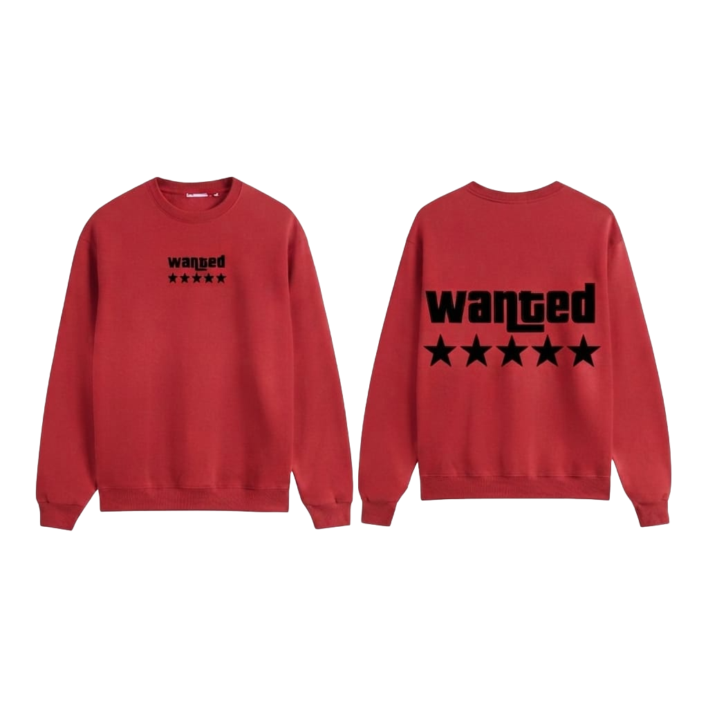 Wanted 5-Star Graphic Sweatshirt - detail 2