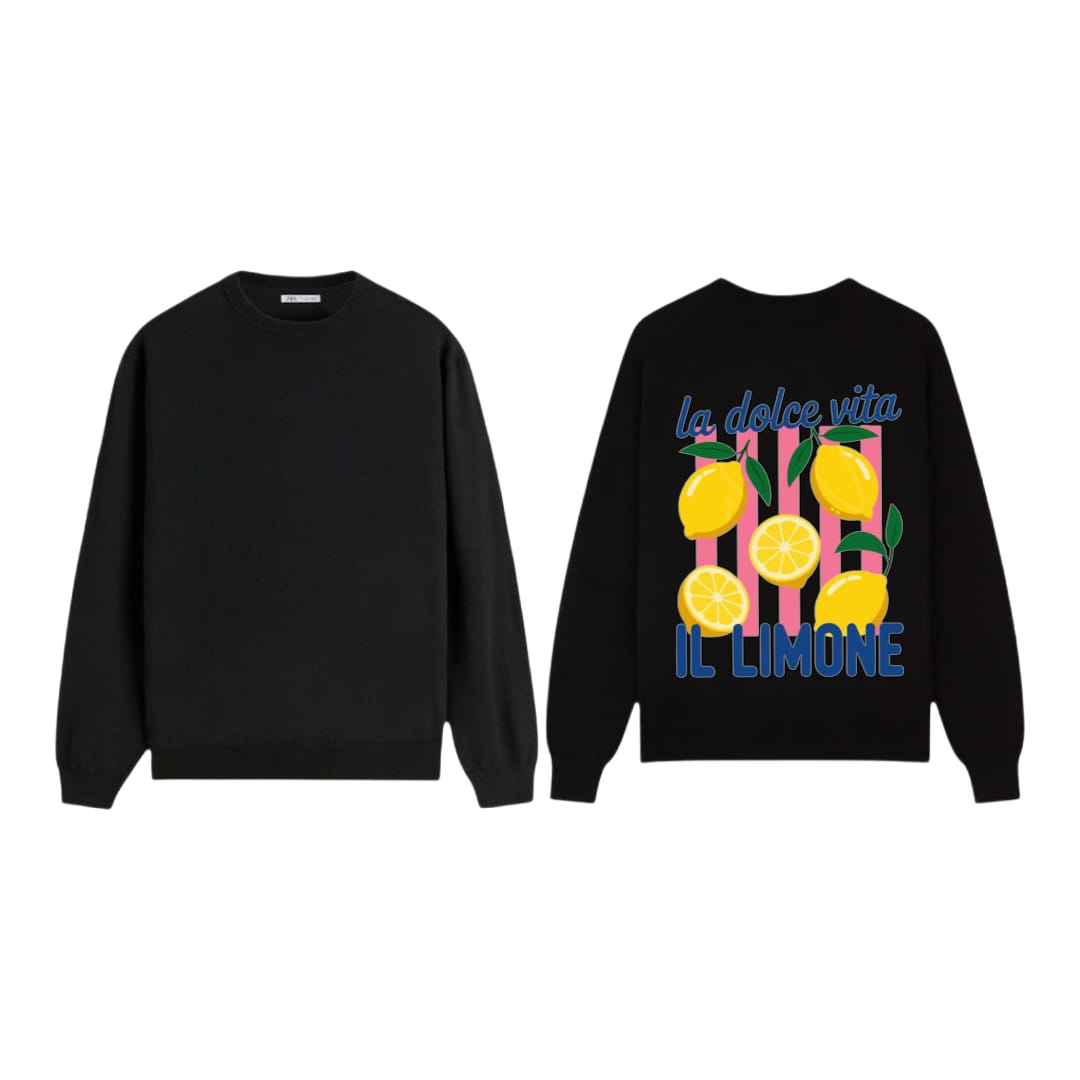 La Dolce Vita IL LIMONE Graphic Sweatshirt - detail 2