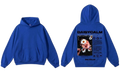 Beige Daisycalm Luckyflower graphic hoodie
