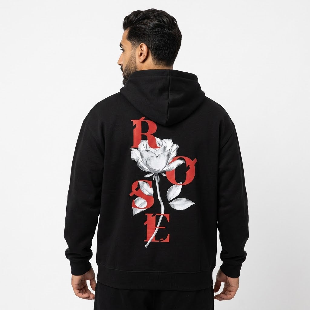 Rose Graphic Hoodie