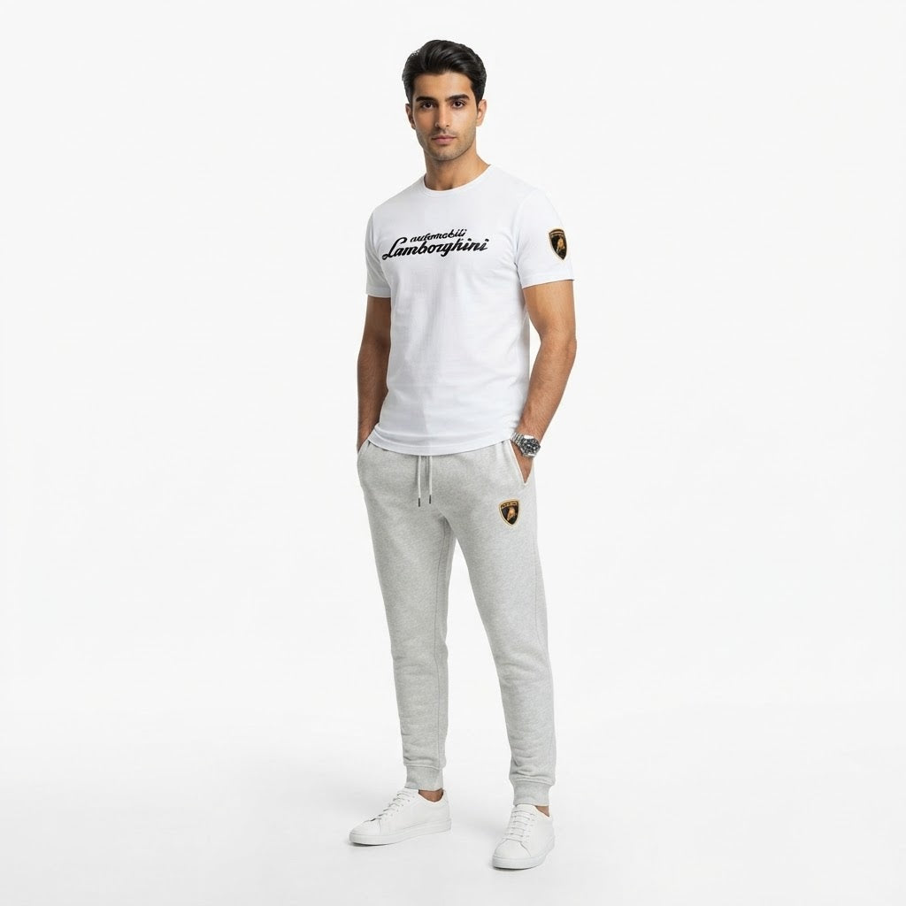 Supercar Graphic T-Shirt & Jogger Bundle