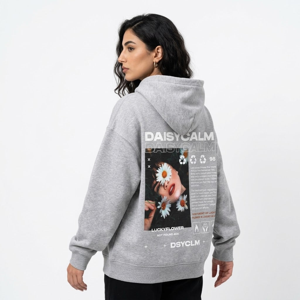 Daisycalm Luckyflower Graphic Hoodie