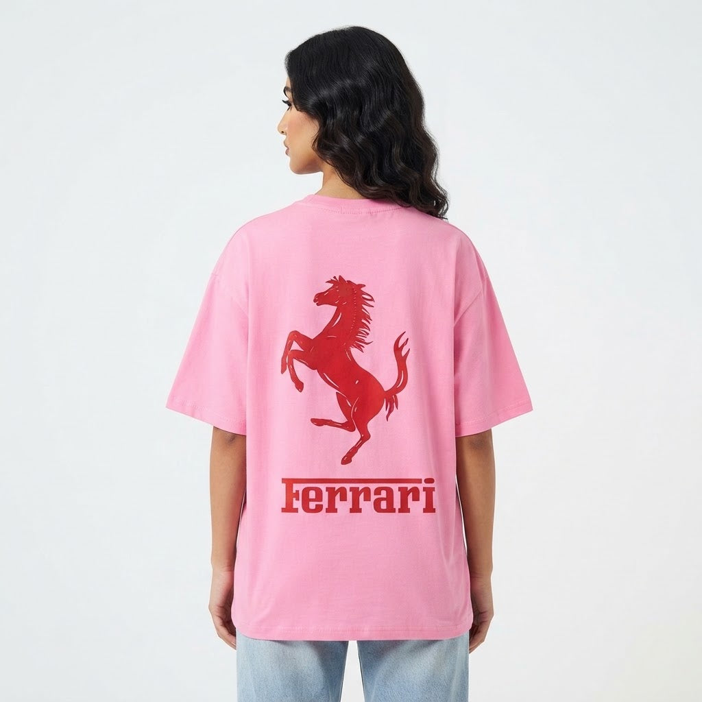 Racing Custom Cotton T-Shirt